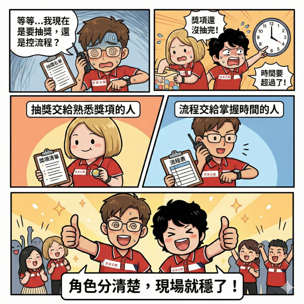為什麼抽獎人員與場控，需要分開對接？-京采活動工程股份有限公司-活動企劃公司,桃園活動企劃公司,桃園公關企劃公司